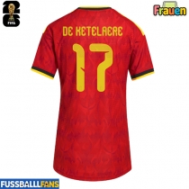 Belgien Charles De Ketelaere #17 Heimtrikot Frauen WM 2026 Kurzarm